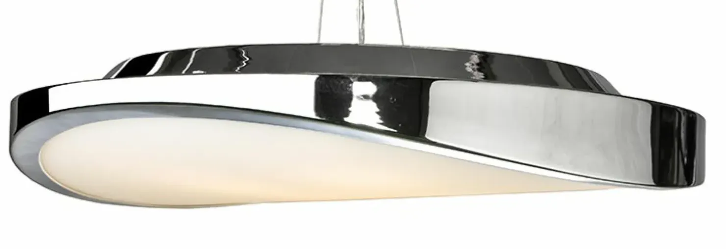 Online Sklep Kaja owana talerzowa lampa wisząca ⌀48cm AZ0986 CIRCULO E | Kaja chrom