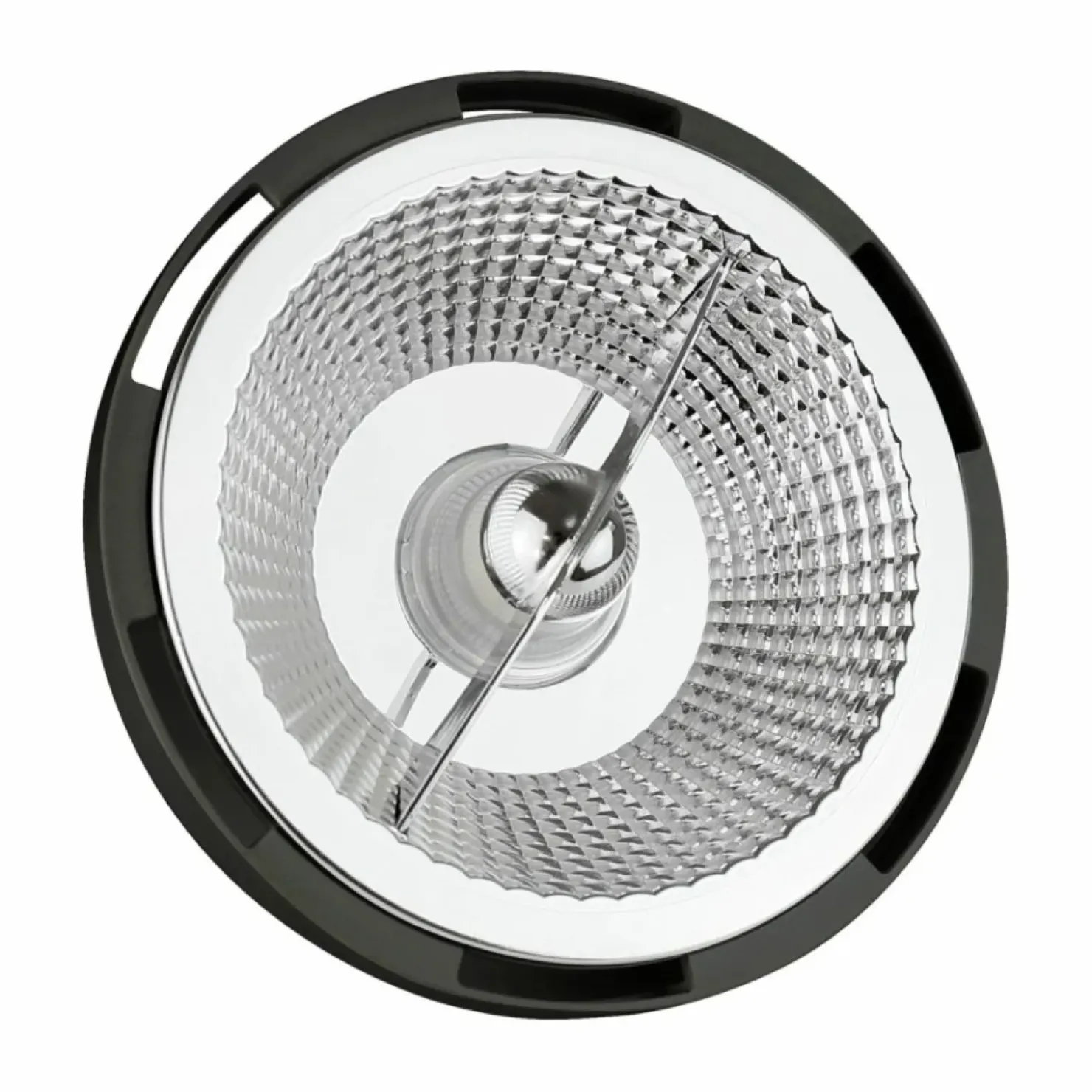Czarna żarówka GU10 AR111, 10W, neutralna barwa światła WOJ14567*Sklep Kaja Sale