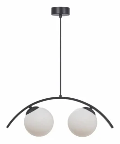 Best Sklep Kaja Czarna, designerska lampa nad stół w jadalni ZM 5013 WAVE | Kaja