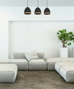 Sale Sklep Kaja Czarna, elegancka lampa wisząca na trzy żarówki MLP8853 z serii STUDIO | Kaja Oś