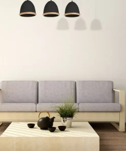 Sale Sklep Kaja Czarna, elegancka lampa wisząca na trzy żarówki MLP8853 z serii STUDIO | Kaja Oś