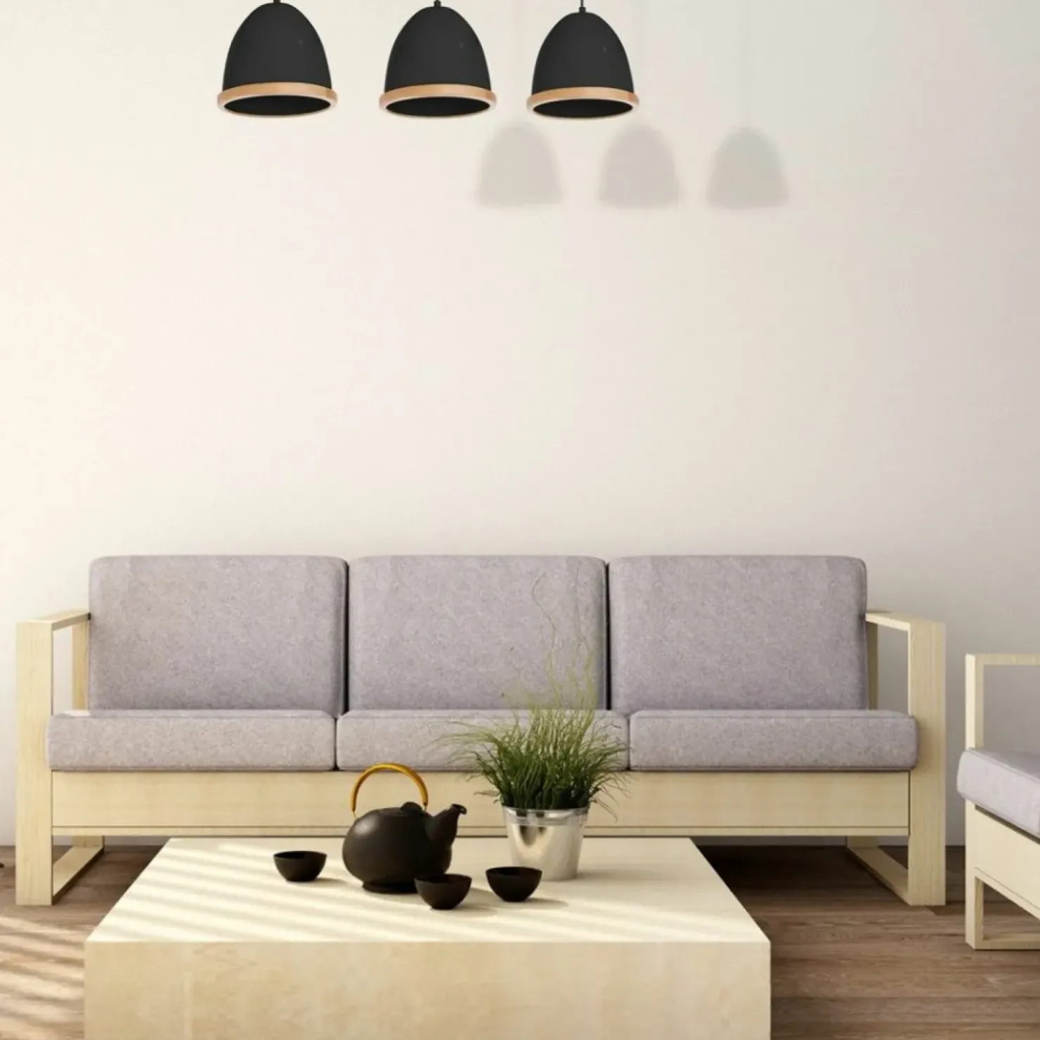 Sale Sklep Kaja Czarna, elegancka lampa wisząca na trzy żarówki MLP8853 z serii STUDIO | Kaja Oś