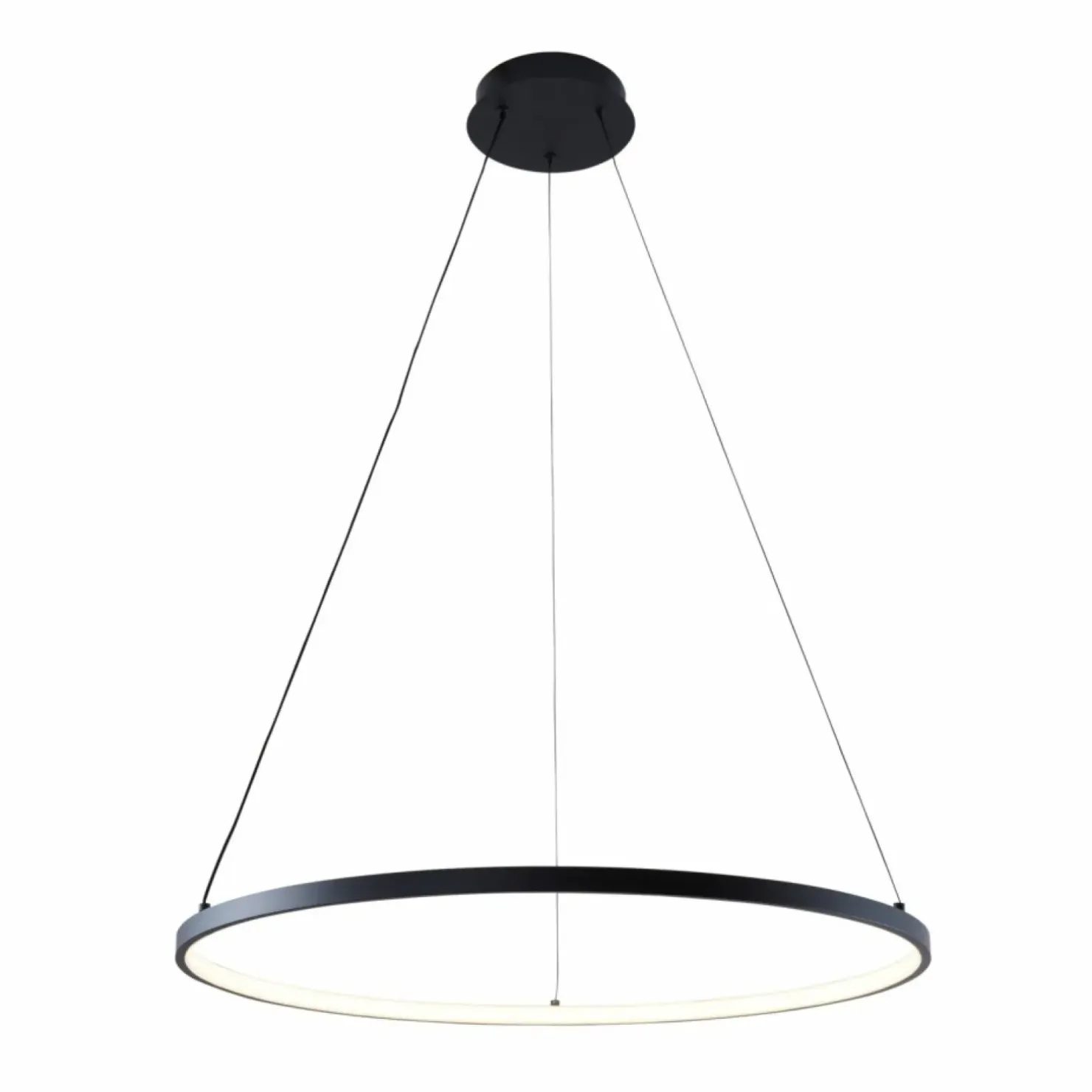 Cheap Sklep Kaja Czarna, geometryczna lampa wisząca ⌀60cm 2023201-BK60 BRENO | Kaja