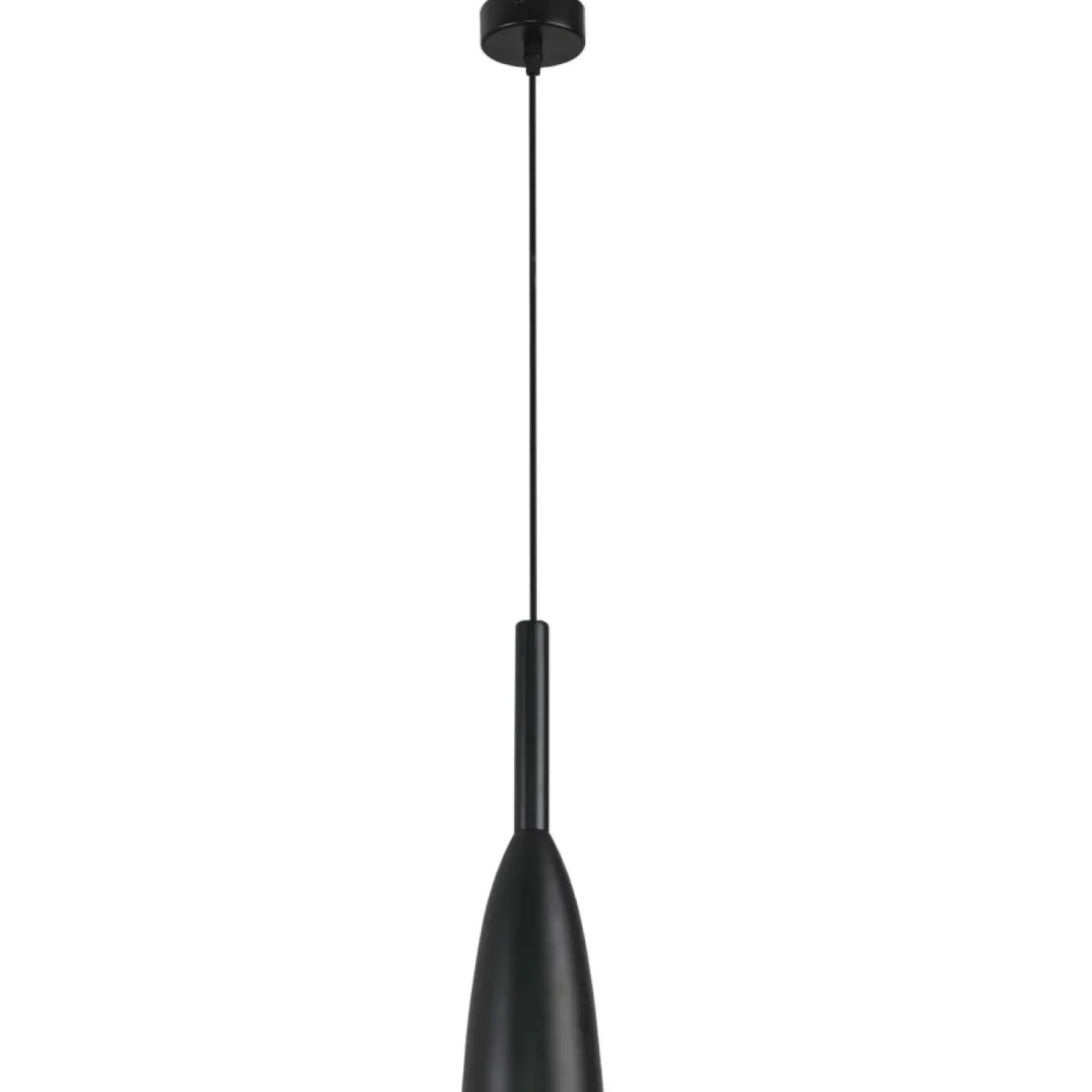 New Sklep Kaja Czarna, industrialna lampa wisząca LP-181/1P BK SOLIN | Kaja