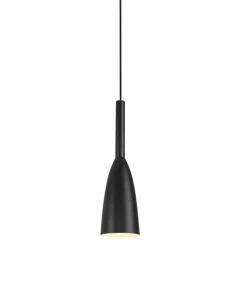 New Sklep Kaja Czarna, industrialna lampa wisząca LP-181/1P BK SOLIN | Kaja
