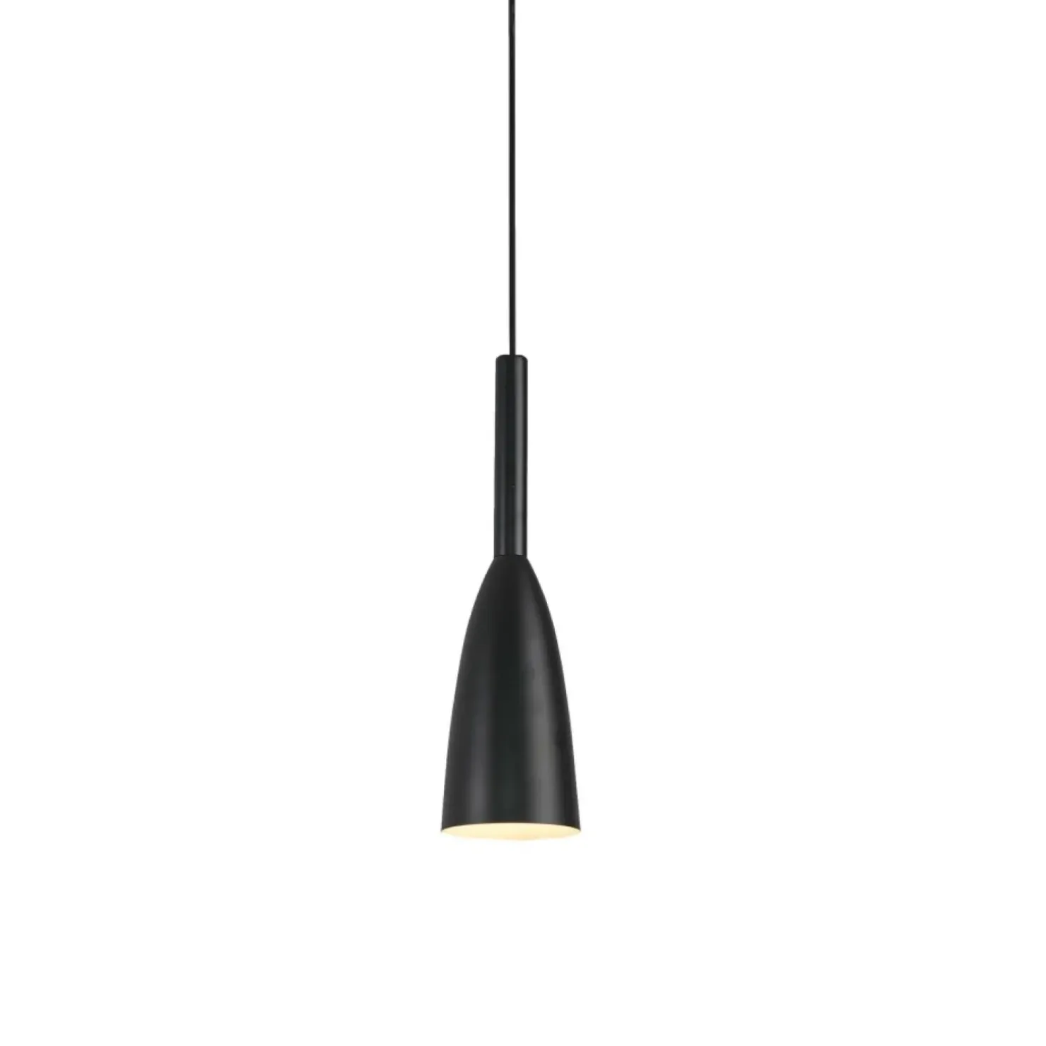 New Sklep Kaja Czarna, industrialna lampa wisząca LP-181/1P BK SOLIN | Kaja