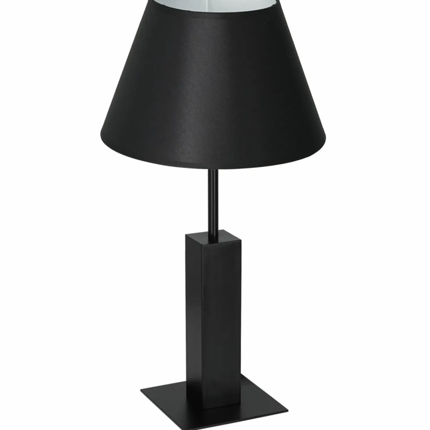 Czarna, klasyczna lampka stołowa, nocna LX 3642 z serii TABLE LAMPS*Sklep Kaja Fashion