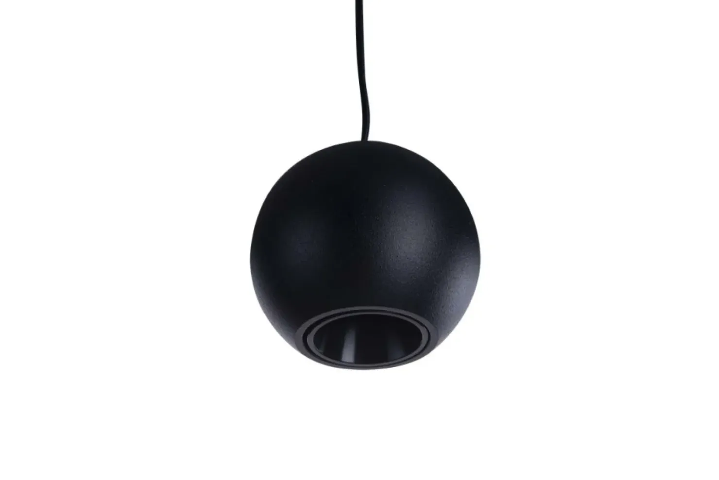 Czarna kula LED do szyny 1-fazowej magnetycznej AZ4627 z serii KO*Sklep Kaja New