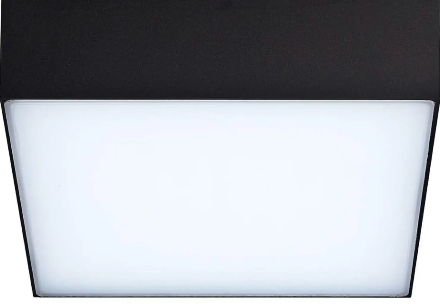 Czarna, kwadratowa lampa natynkowa LED AZ4497 CASPER | Kaja*Sklep Kaja Outlet