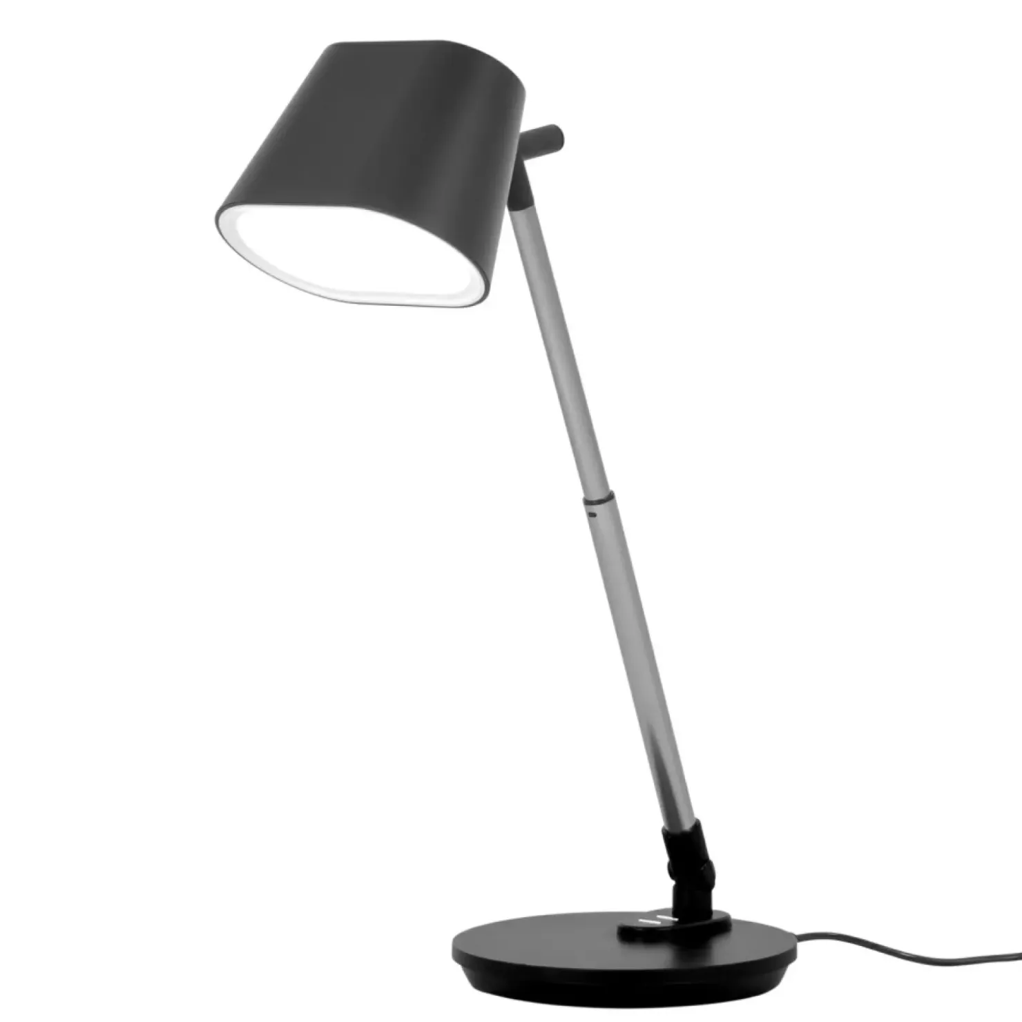 Czarna lampa biurkowa LED 7W, regulowana K-BL1527 z serii BOLEK*Sklep Kaja Cheap