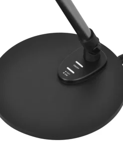 Czarna lampa biurkowa LED 7W, regulowana K-BL1527 z serii BOLEK*Sklep Kaja Cheap