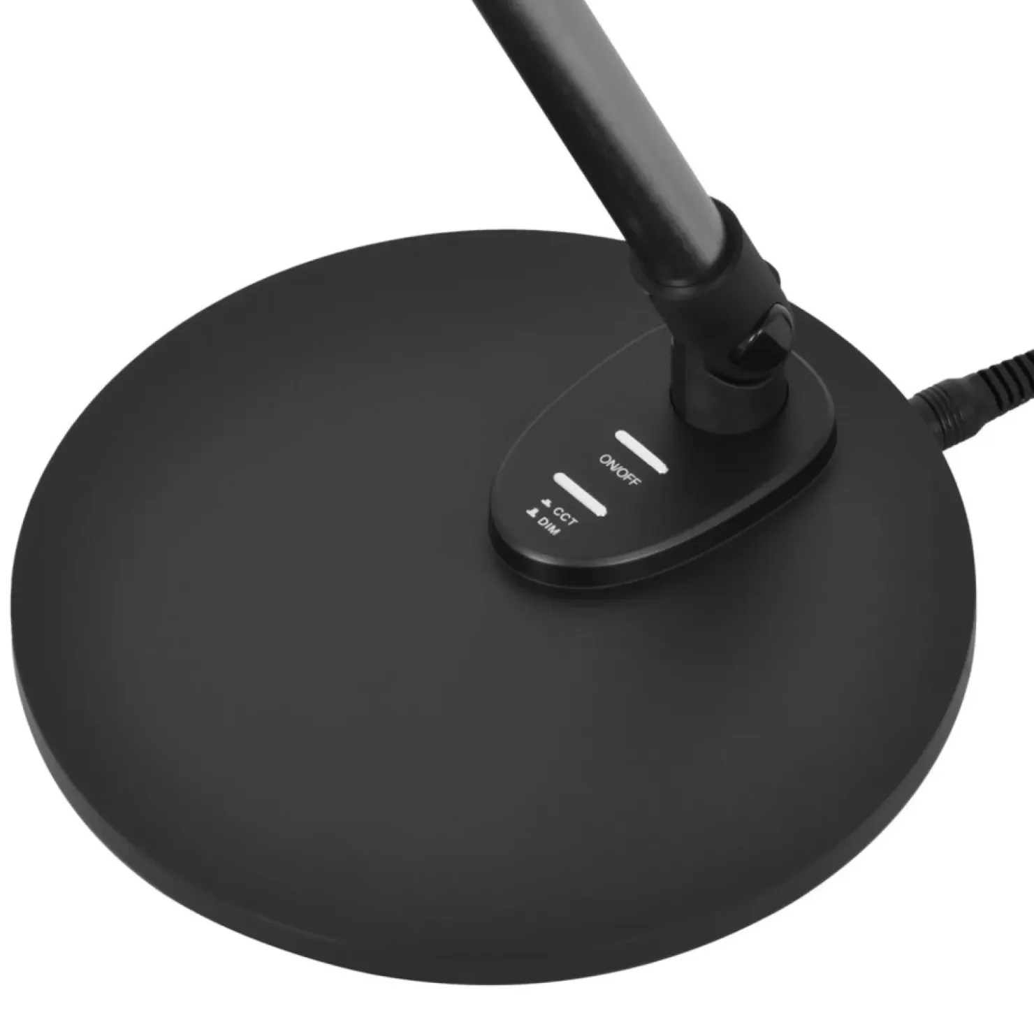 Czarna lampa biurkowa LED 7W, regulowana K-BL1527 z serii BOLEK*Sklep Kaja Cheap