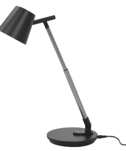 Czarna lampa biurkowa LED 7W, regulowana K-BL1527 z serii BOLEK*Sklep Kaja Cheap