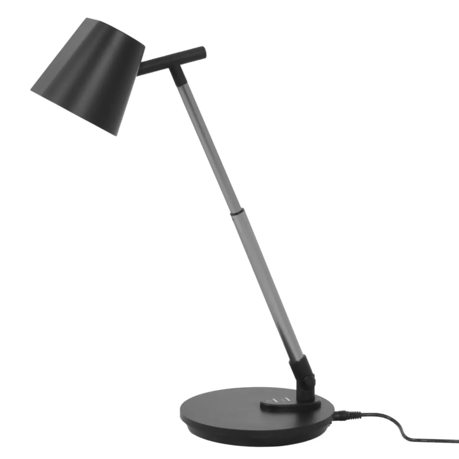 Czarna lampa biurkowa LED 7W, regulowana K-BL1527 z serii BOLEK*Sklep Kaja Cheap