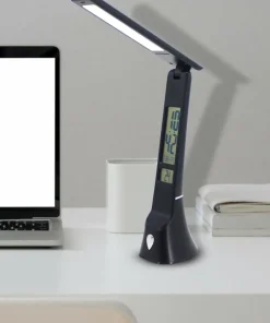 Czarna lampa biurkowa, zintegrowany LED ML6108 z serii TO*Sklep Kaja Best