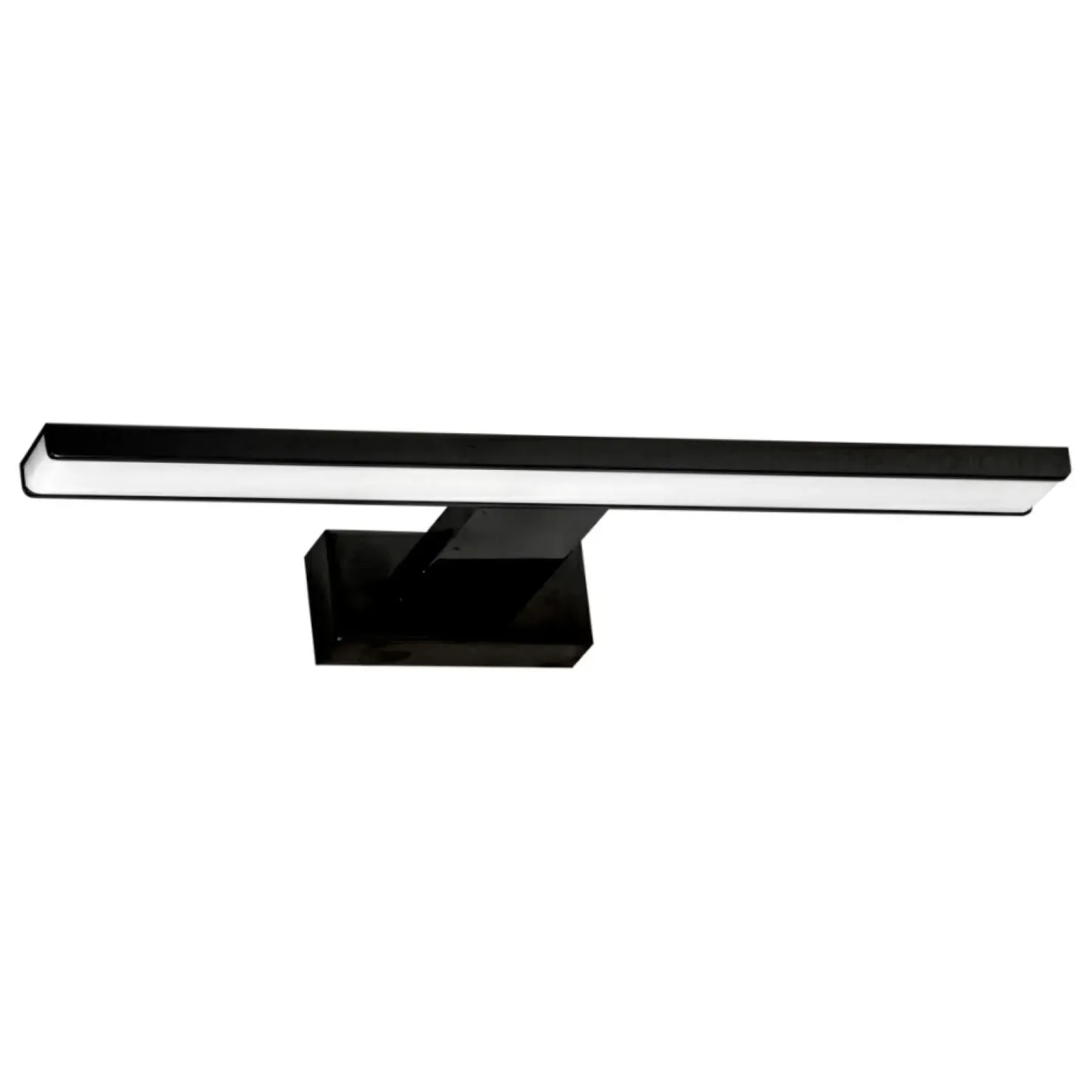 Czarna lampa ścienna nad lustro 30x11cm ML4377 SHINE | Kaja*Sklep Kaja Discount