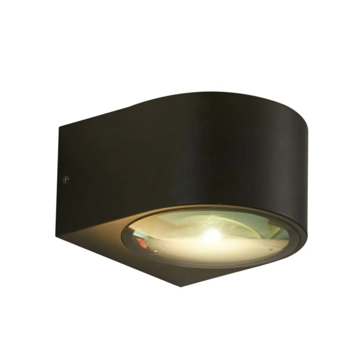Czarna lampa elewacyjna LED 10W 4000K OWL-8082-4K PESARO | Kaja*Sklep Kaja Hot