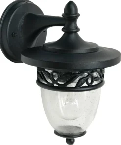 Czarna lampa elewacyjna z*Sklep Kaja Shop