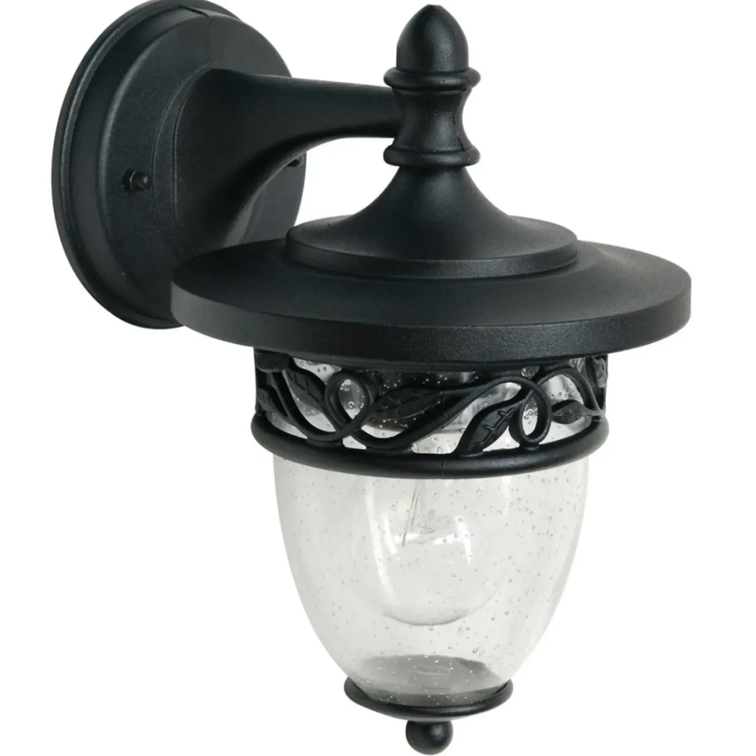 Czarna lampa elewacyjna z*Sklep Kaja Shop