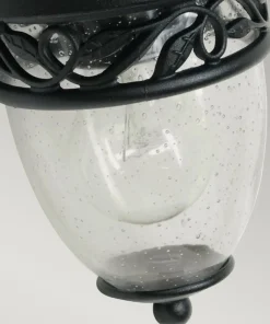 Czarna lampa elewacyjna z*Sklep Kaja Shop