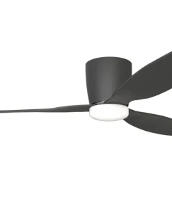 Czarna lampa LED z wentylatorem sterowana AZ4448 VENETI | Kaja*Sklep Kaja Clearance