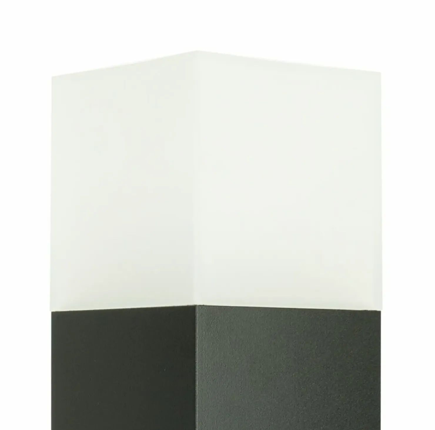 Czarna lampa ogrodowa, na żarówkę E27 CB-MAX 1000 BL z serii CUBE MAX | Kaja Ośw*Sklep Kaja Fashion