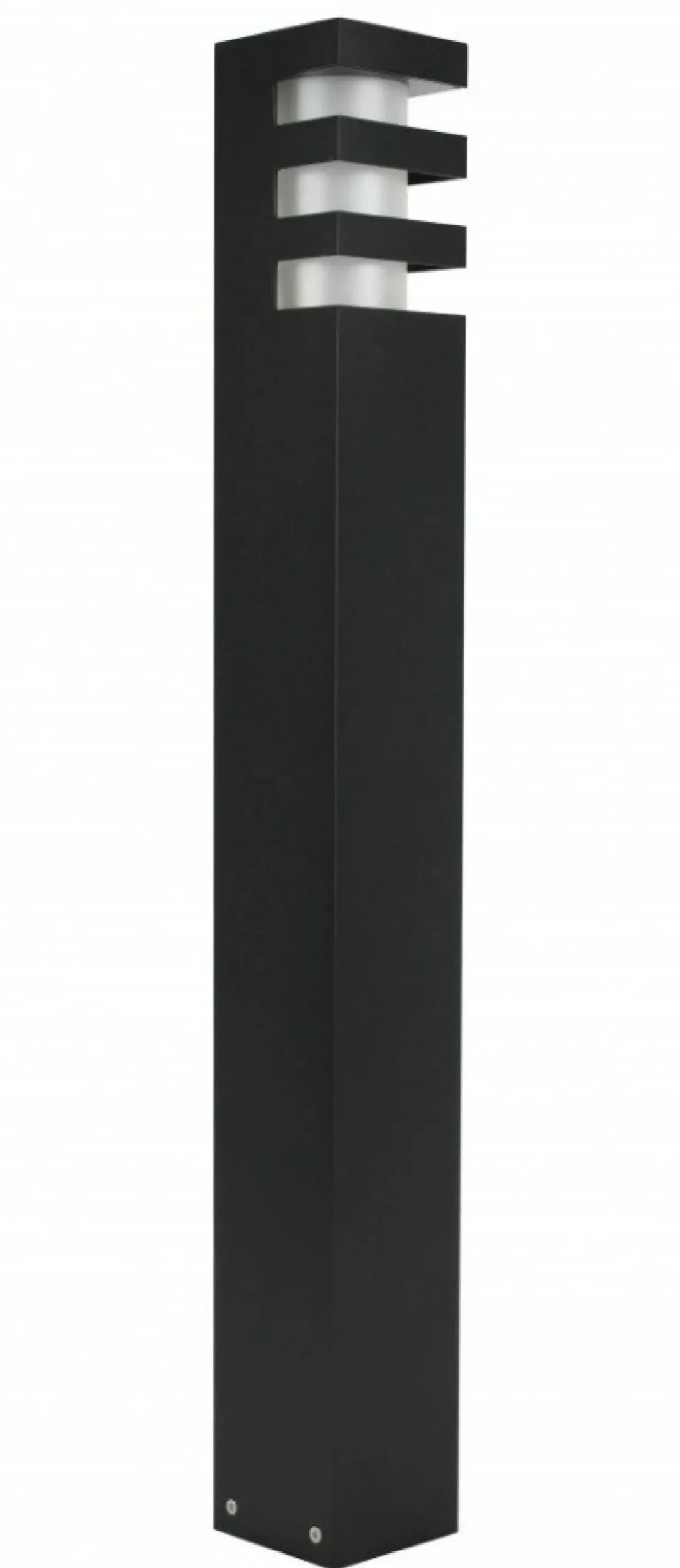 Czarna lampa ogrodowa o wysokości 75cm RADO 1 BL z serii RADO | Kaja Oświetlenie*Sklep Kaja Cheap