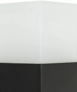Czarna lampa ogrodowa, oświetlenie alejek CB-330 BL z serii CUBE | Kaja Oświetle*Sklep Kaja Hot