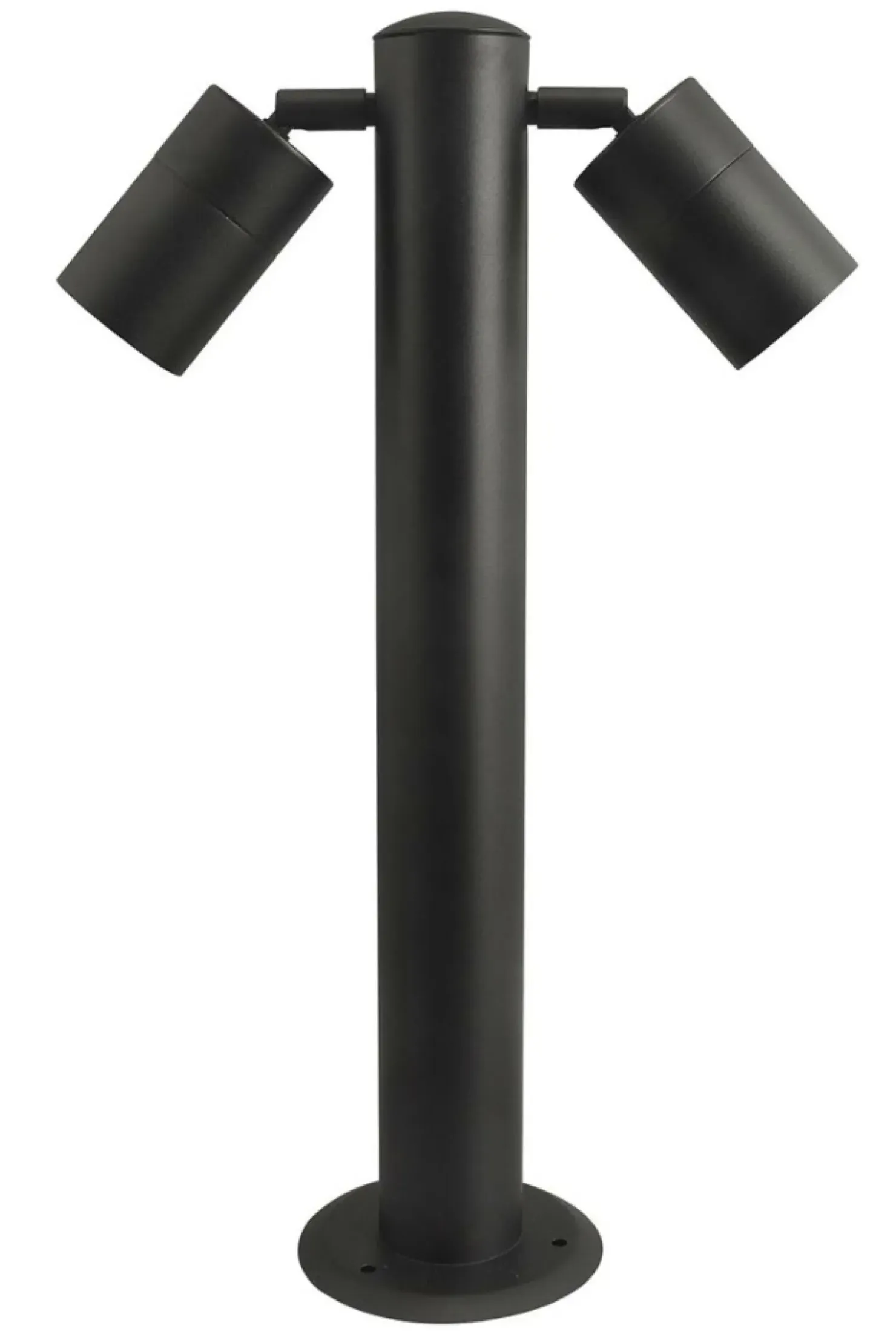 Czarna lampa ogrodowa stojąca dwukierunkowa AZ4456 ROLF | Kaja*Sklep Kaja Flash Sale