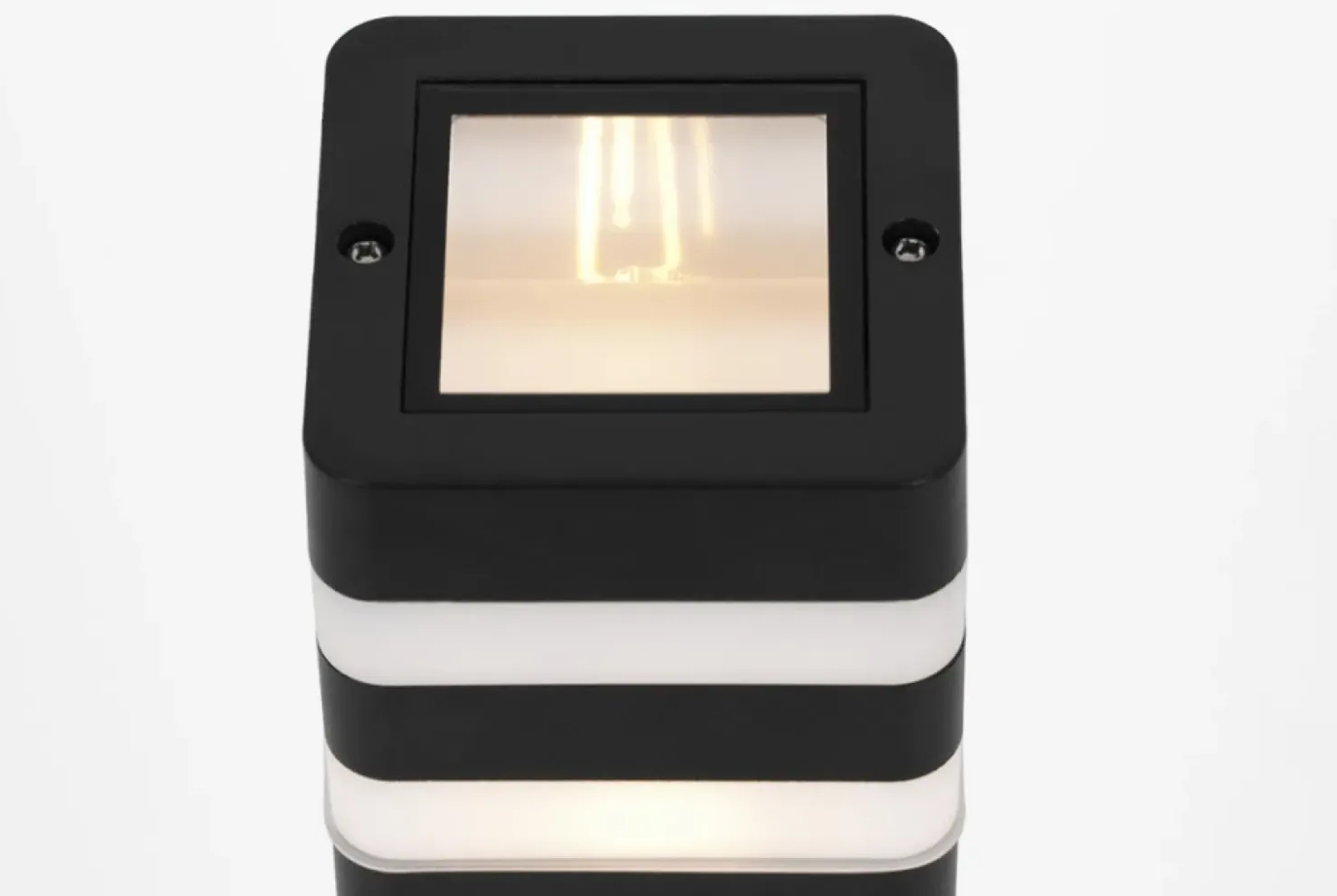 Czarna lampa ogrodowa, styl klasyczny, IP44 K-8208 z serii TAMIZA*Sklep Kaja Cheap