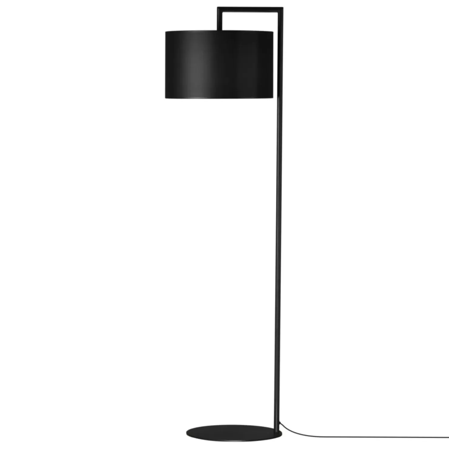 Czarna lampa stojąca do salonu K-4323 SIMONE BLACK | Kaja Oświetlenie*Sklep Kaja Store