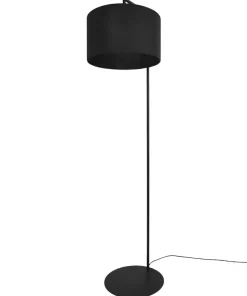 Czarna lampa stojąca do salonu K-4323 SIMONE BLACK | Kaja Oświetlenie*Sklep Kaja Store