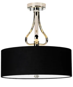 Cheap Sklep Kaja Czarna lampa sufitowa, abażur BATH-FALMOUTH-SF-PC z serii FALMOUTH