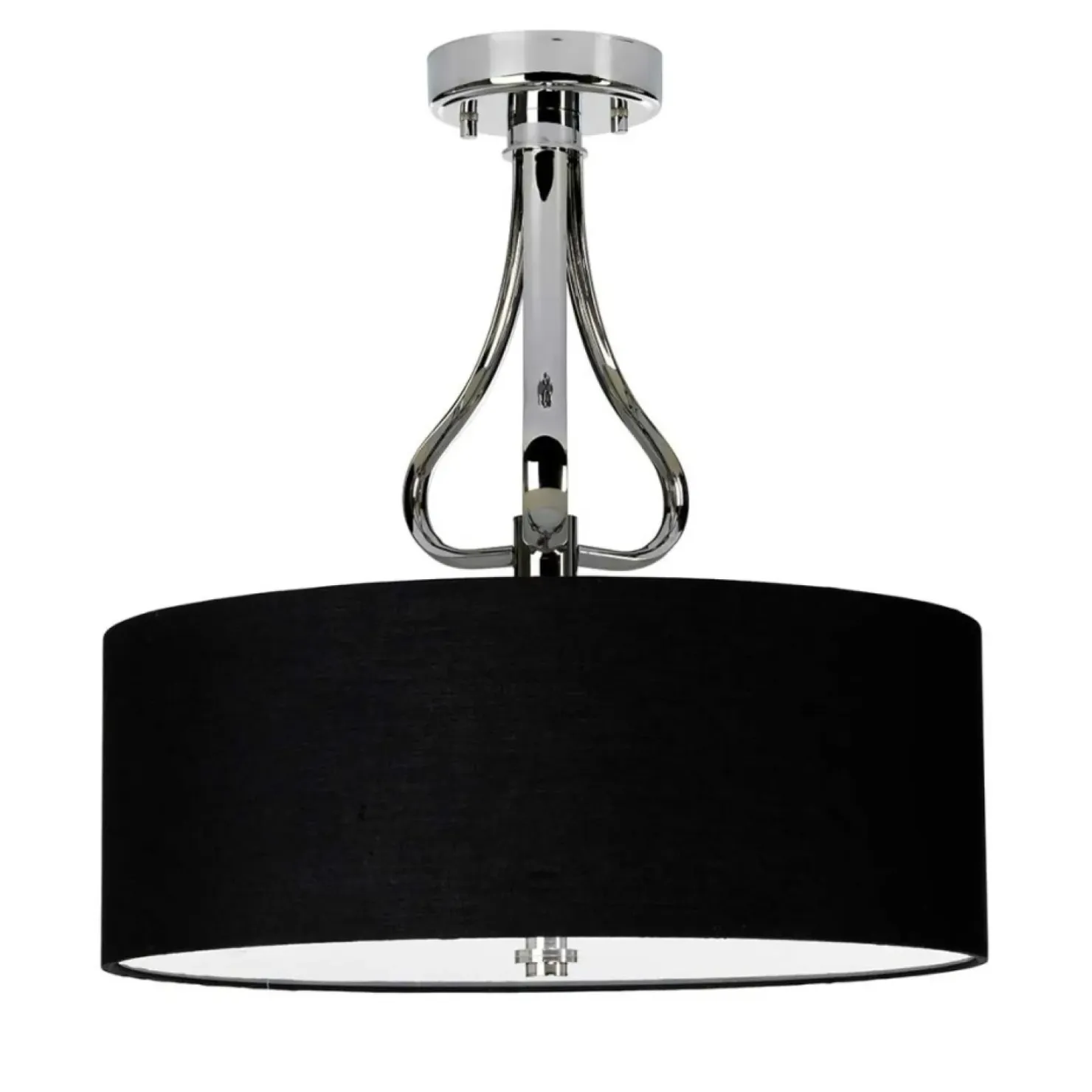 Cheap Sklep Kaja Czarna lampa sufitowa, abażur BATH-FALMOUTH-SF-PC z serii FALMOUTH