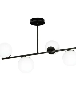 Store Sklep Kaja Czarna lampa sufitowa do korytarza 1020/4 BIOR | Kaja Oświetlenie