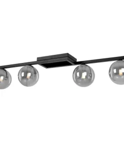 Sale Sklep Kaja Czarna lampa sufitowa do oświetlenia salonu K-5465 z serii PAXI