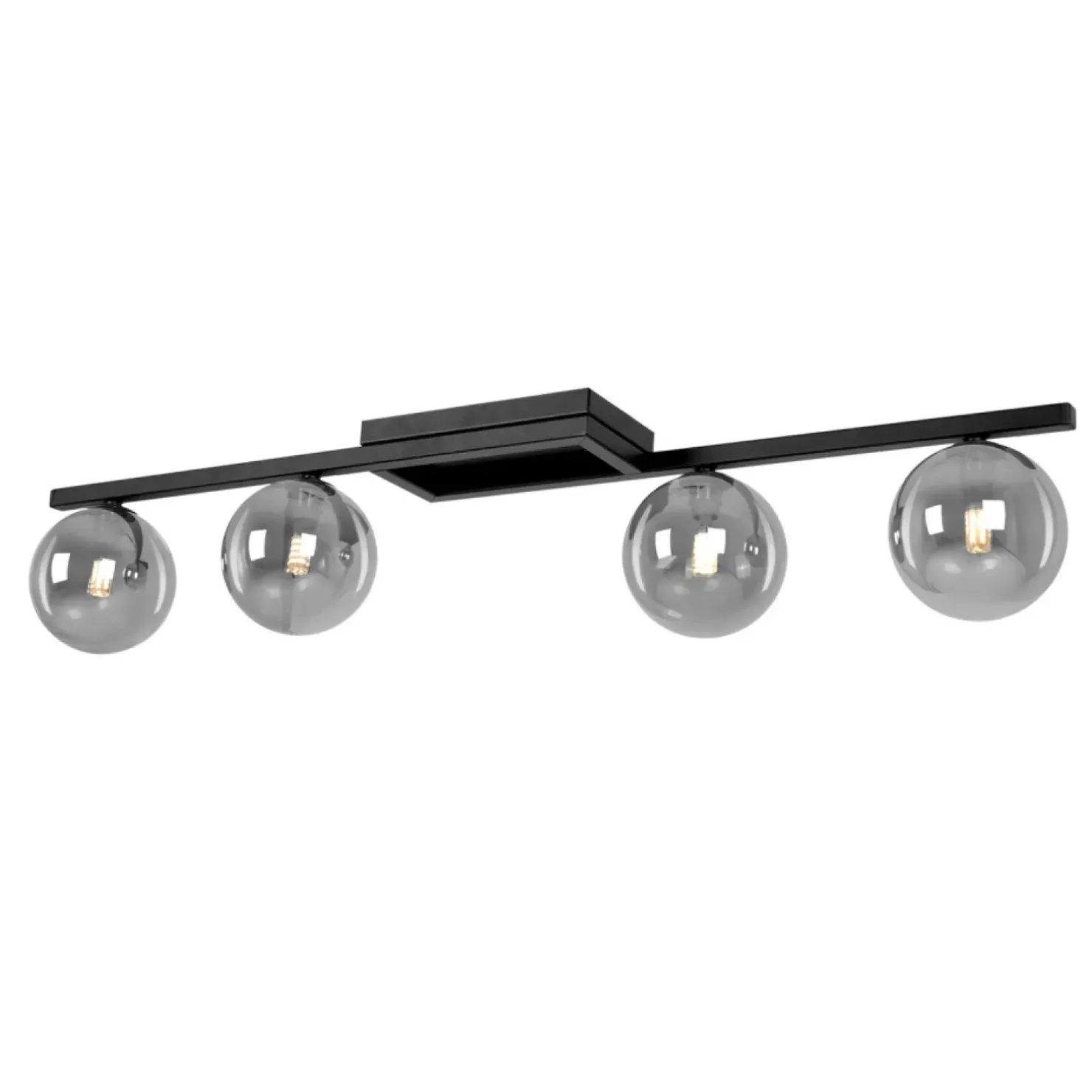 Sale Sklep Kaja Czarna lampa sufitowa do oświetlenia salonu K-5465 z serii PAXI
