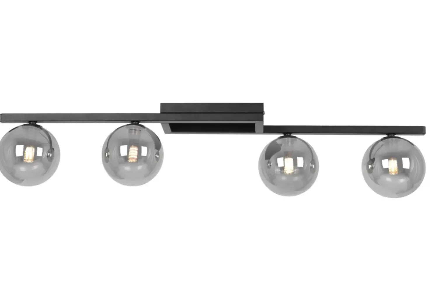 Sale Sklep Kaja Czarna lampa sufitowa do oświetlenia salonu K-5465 z serii PAXI