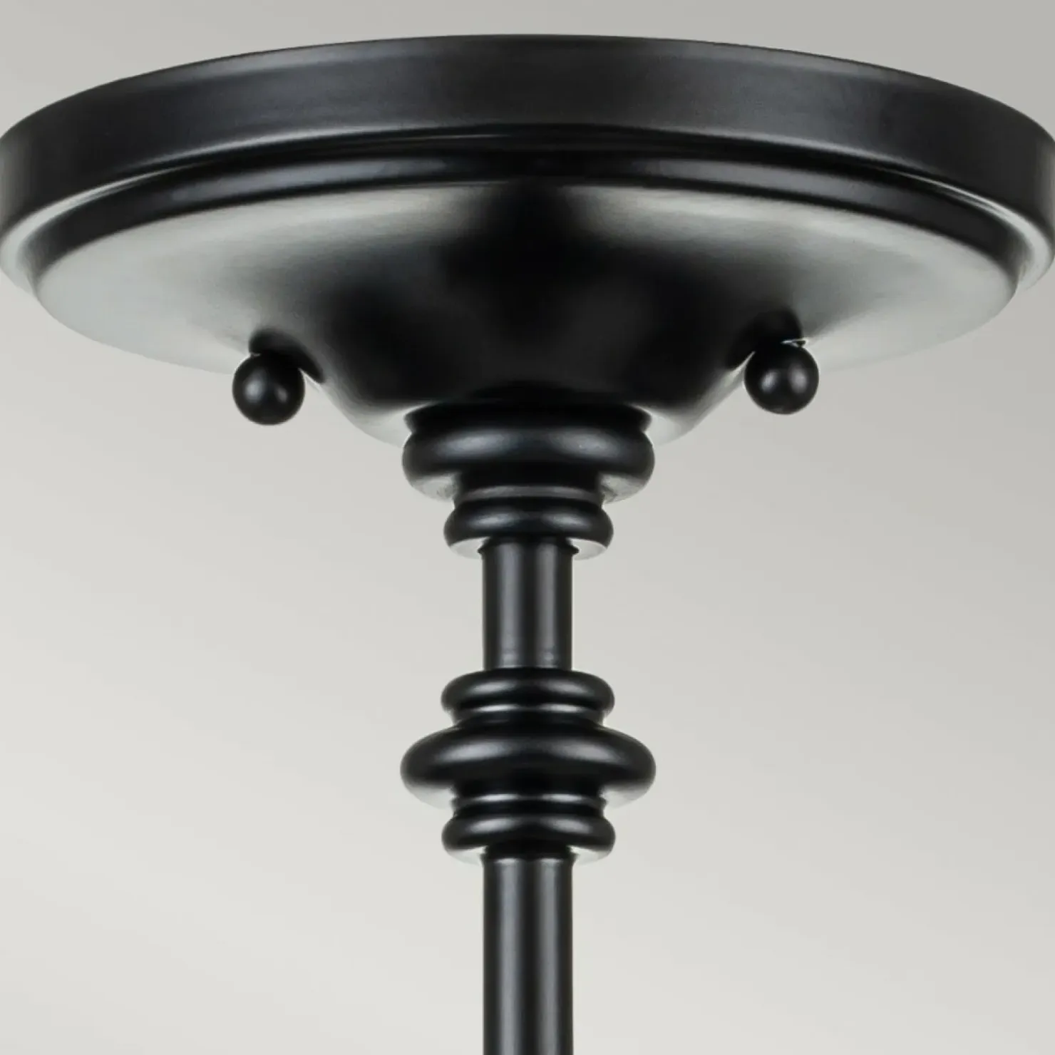 Czarna lampa sufitowa FE-PICKERING-LANE-SF-BLK z serii PICKERING LANE*Sklep Kaja New