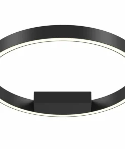 Czarna lampa sufitowa, moc 25W, Ø40cm MOD058CL-L25B4K z serii RIM*Sklep Kaja Hot