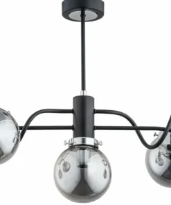 Best Sklep Kaja Czarna lampa sufitowa o nietypowym kształcie AL 61045 GILDA | Kaja