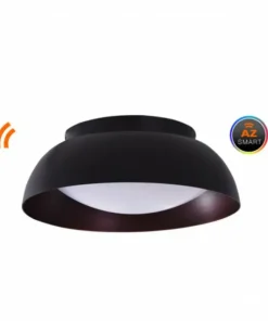 Shop Sklep Kaja Czarna lampa sufitowa SMART WIFI LED AZ3145 LENOX | Kaja Oświetlenie