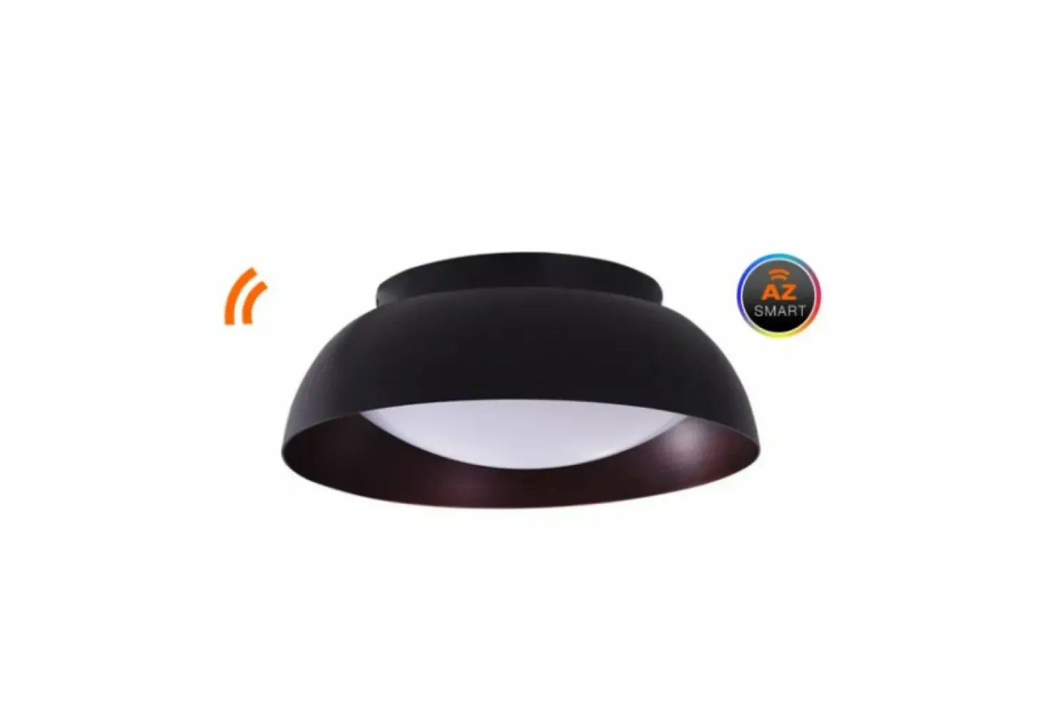 Shop Sklep Kaja Czarna lampa sufitowa SMART WIFI LED AZ3145 LENOX | Kaja Oświetlenie