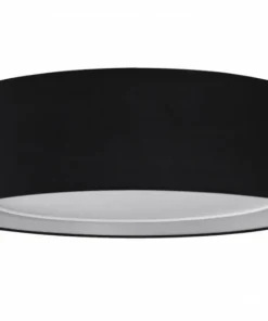 Store Sklep Kaja Czarna lampa sufitowa z abażurem do salonu AZ3331 MILO | Kaja czarny
