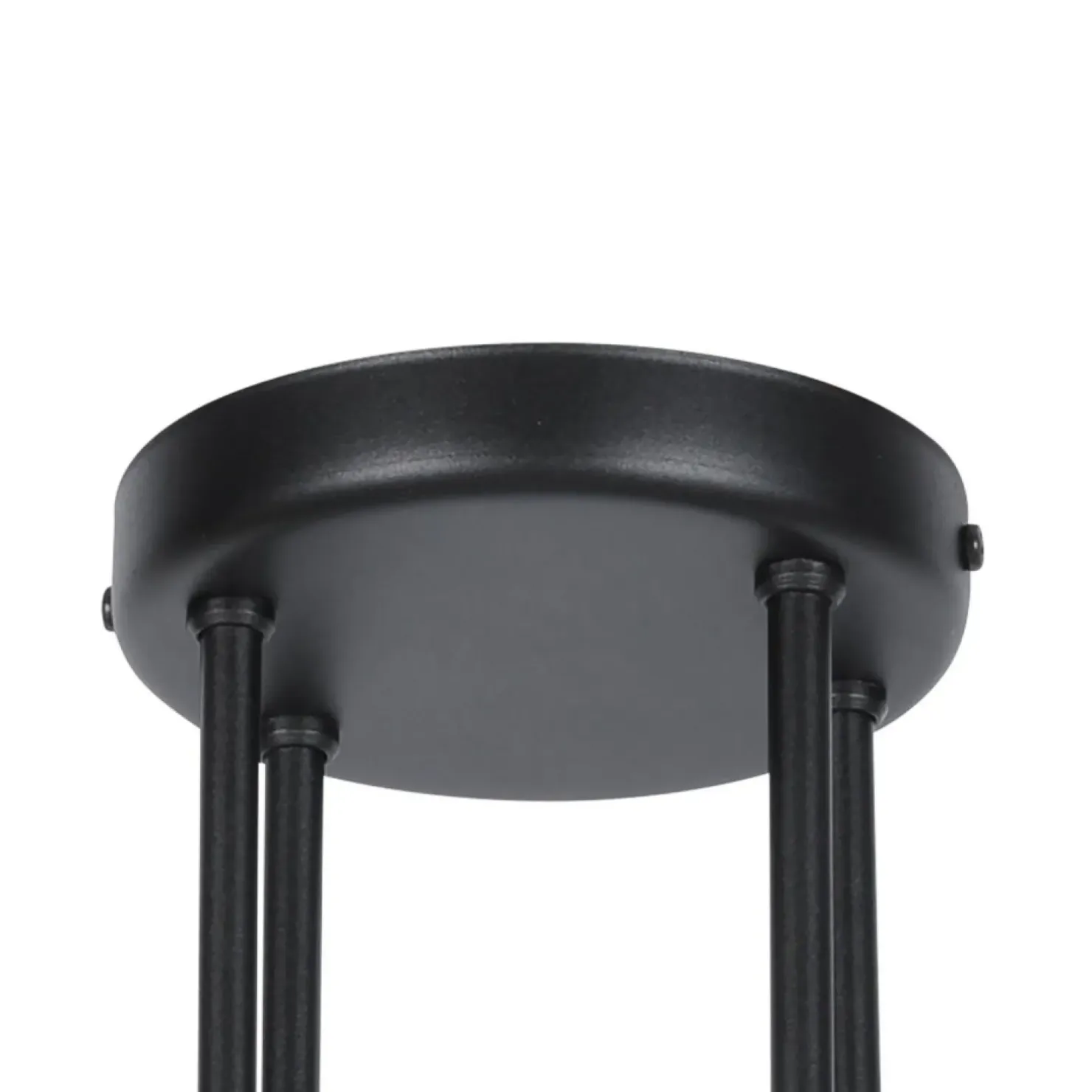 Best Sale Sklep Kaja Czarna lampa sufitowa z białymi kloszami K-4914 ISLA | Kaja