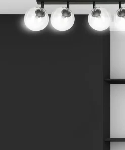 Hot Sklep Kaja Czarna lampa sufitowa z regulowanymi kloszami 776/4 | Kaja Oświetlenie