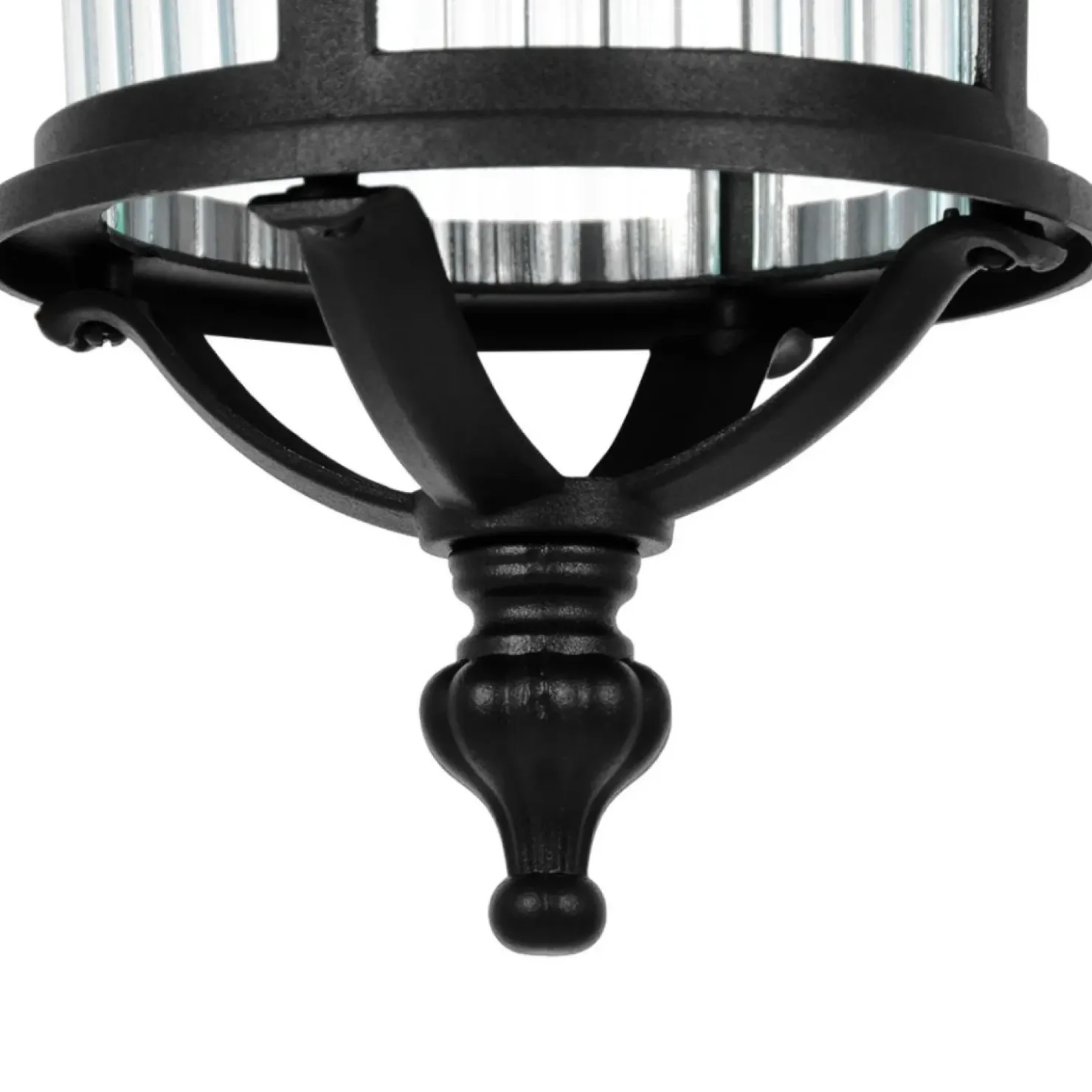Czarna lampa wisząca do oświetlenia tarasu K-8221 z serii MIAMI*Sklep Kaja Discount