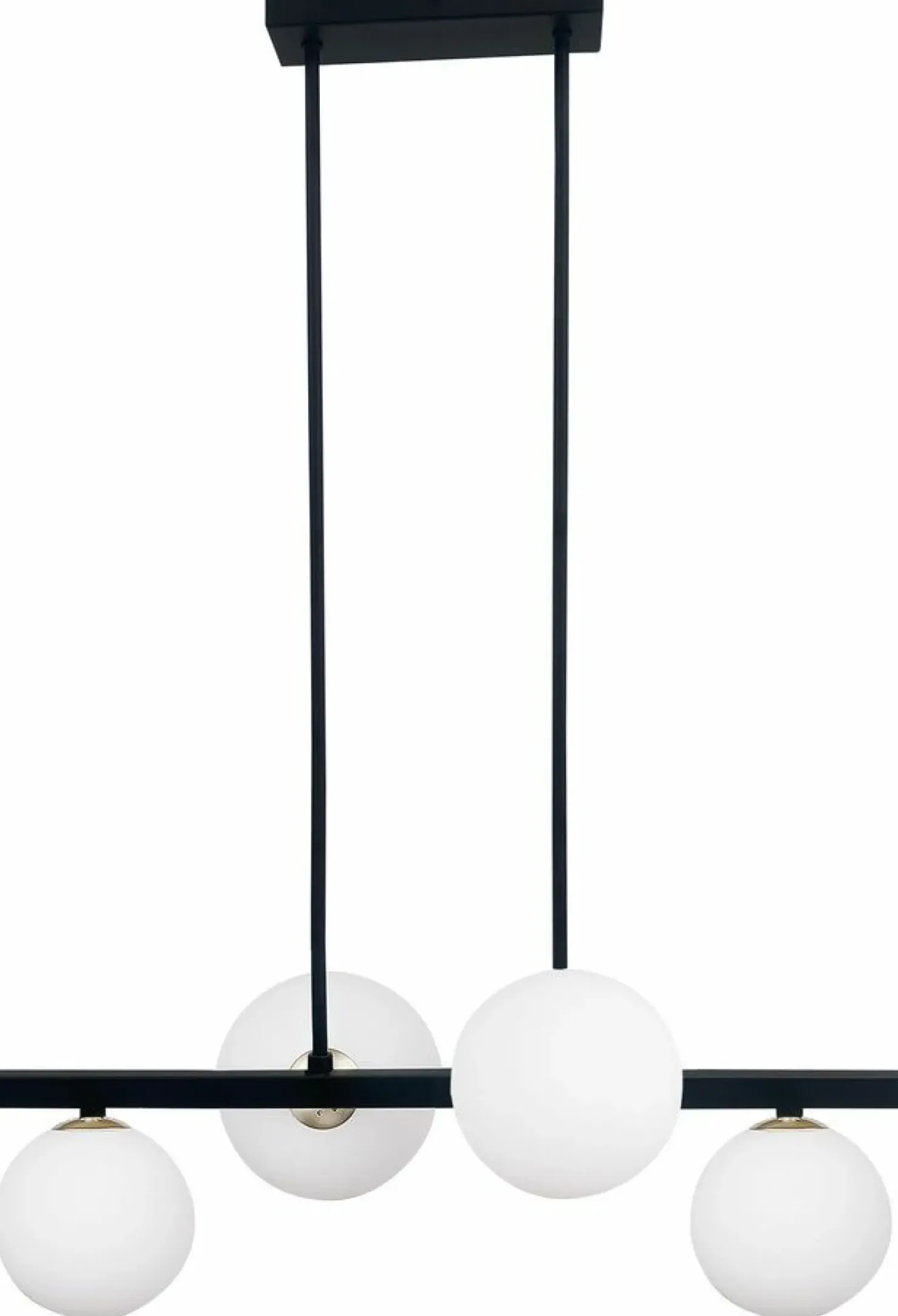 Store Sklep Kaja Czarna lampa wisząca, do stylowej sypialni 34-01214 z serii KAMA