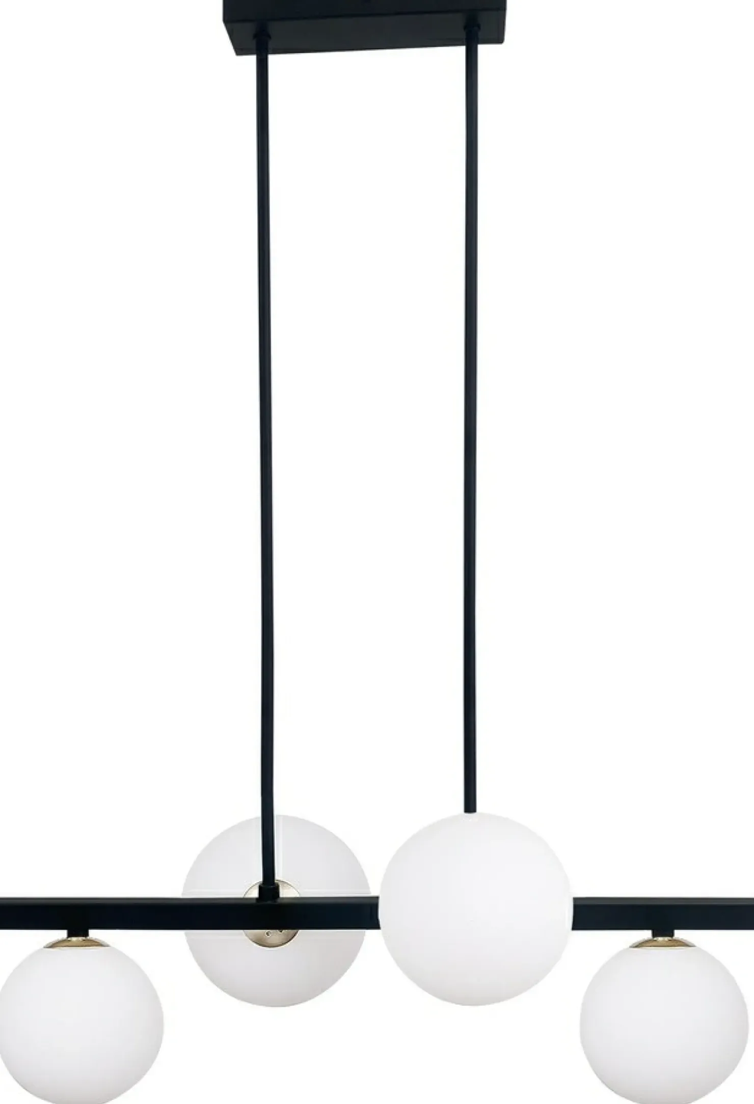Store Sklep Kaja Czarna lampa wisząca, do stylowej sypialni 34-01214 z serii KAMA