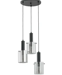 Best Sklep Kaja Czarna lampa wisząca, estetyczne, proste klosze AL 62414 z serii CELIA